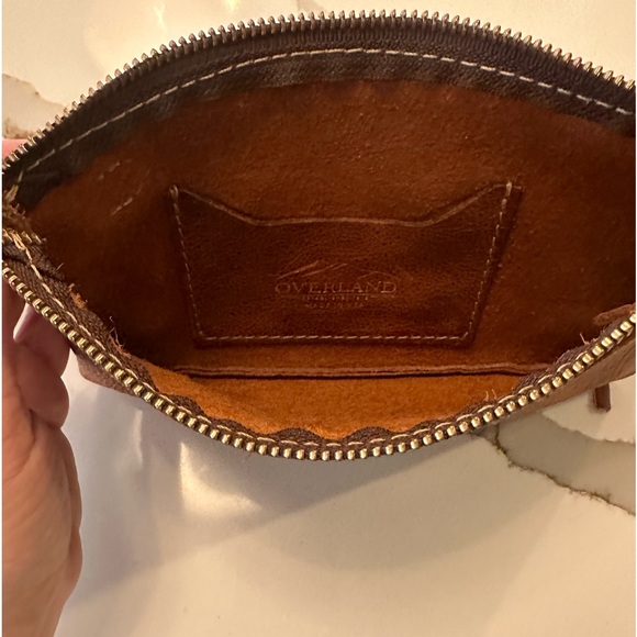 Overland Leather Wristlet- Like New - Picture 7 of 12